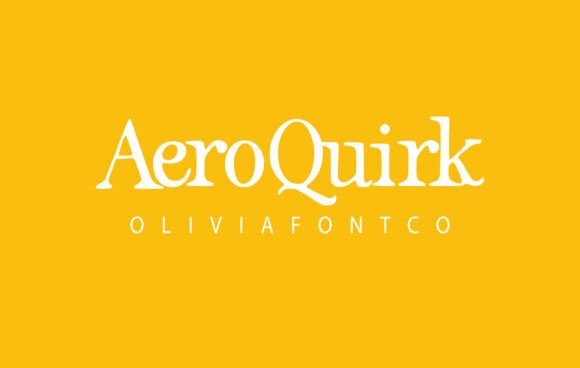 Aeroquirk: A Serif Font That Brings Romantic Warmth to Brand Content