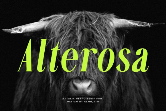 Alterosa: A Serif Typeface Built for Editorial Storytelling