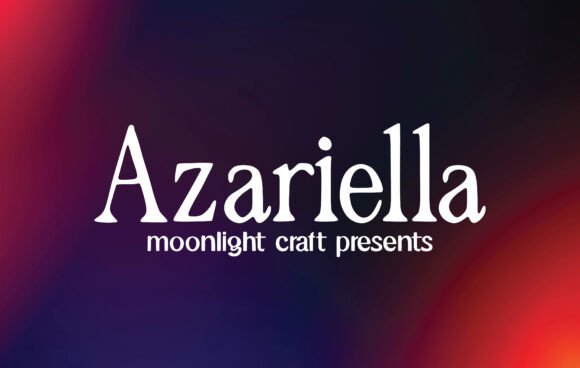Azariella Font: A Modern Blackletter for the Web