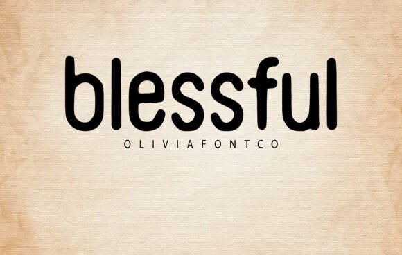 Blessful Font: Modern Typography for Publishing
