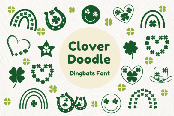Clover Doodle: A Creative Font for Elegant Design