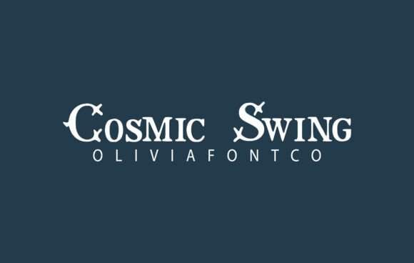 Cosmic Swing Brings Romantic Charm to Editorial Typography