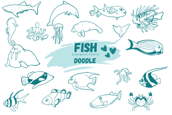 Fish Doodle Font Review: Sketched Charm for Editorial Design