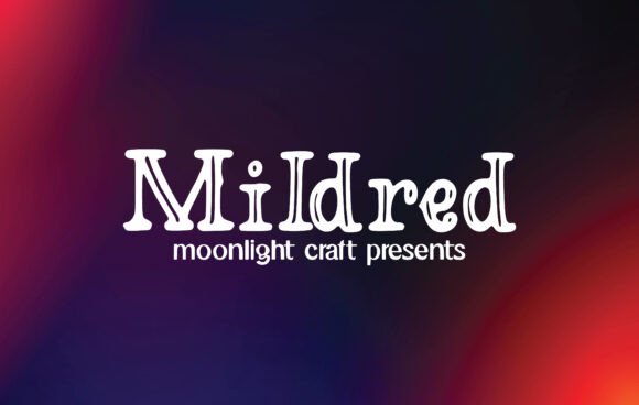 Give Your Small Business a Polished Look with the Mildred Slab Serif Font