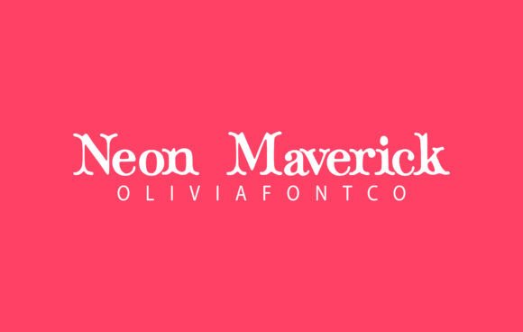 How Neon Maverick Font Transformed My Small Business Brand