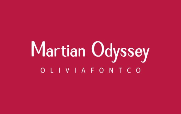 Martian Odyssey: A Romantic Handwritten Font for Modern Marketers
