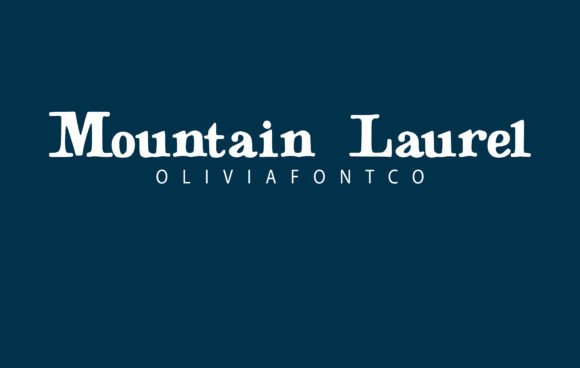 Mountain Laurel: A Romantic Handwritten Font for Handmade Creations