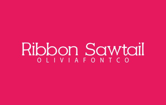 Ribbon Sawtail: A Handwritten Serif Font That Makes Small Brands Look Polished and Personable