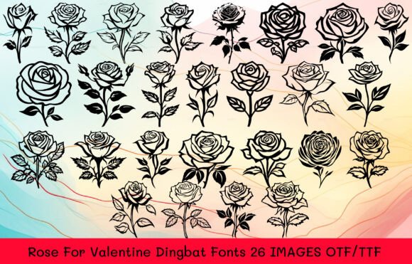 Rose for Valentine Font