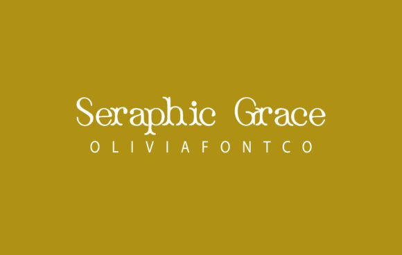Seraphic Grace: A Handwritten Serif Font for Campaigns