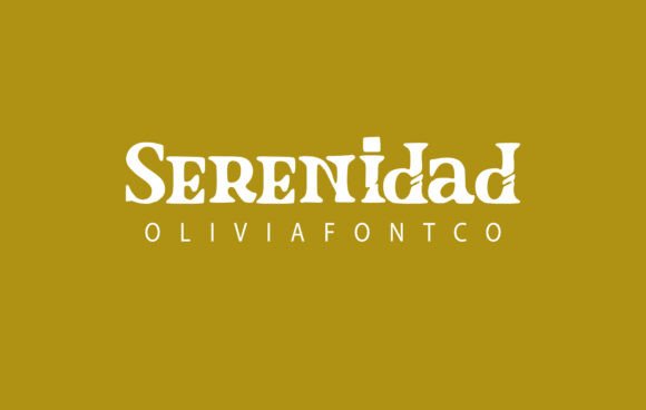 Serenidad Font: Romantic Handwriting for Digital Design