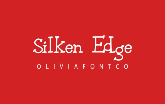 Silken Edge Font: Romantic Slab Serif for Handmade Projects