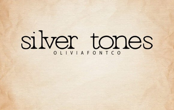 Silver Tones Font Review