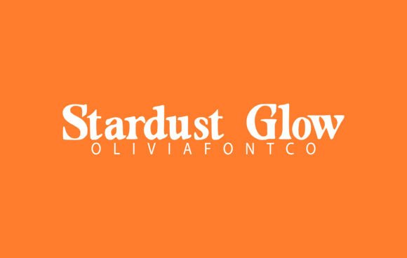 Stardust Glow Font: A Romantic Handwritten Typeface for Crafters
