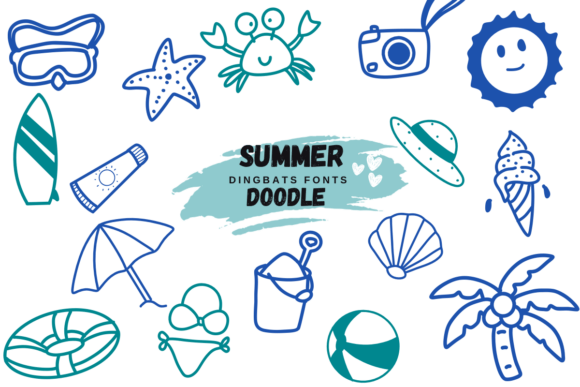 Summer Doodle Brings Sketchy Charm to Campaign Design
