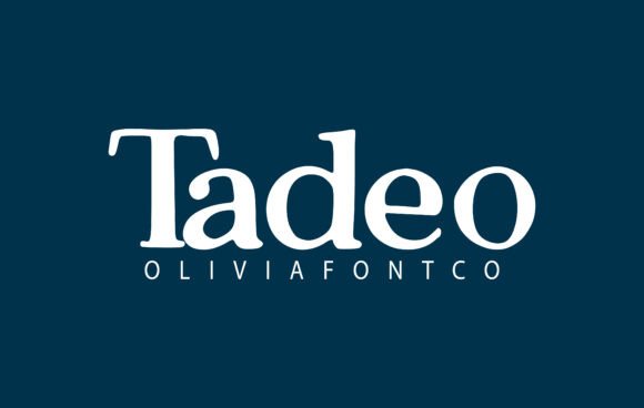 Tadeo: A Handwritten Serif Font for Campaign Visuals