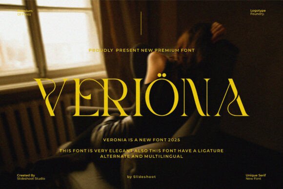 Veriona: A Luxurious Serif Font